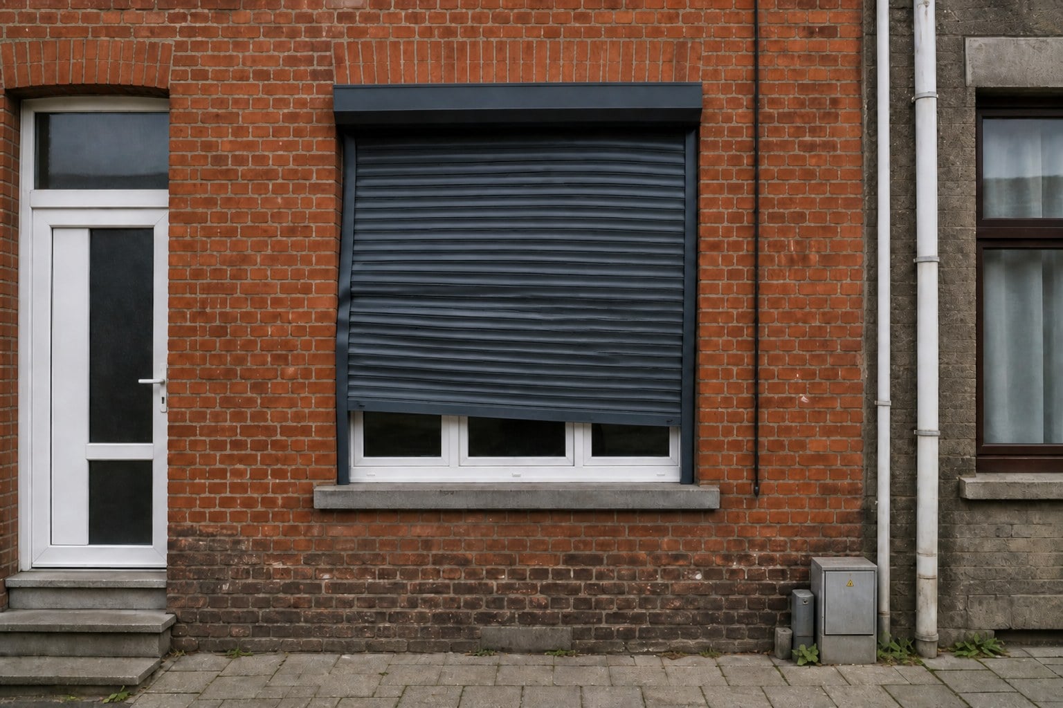 Avant — Exemple de remplacement de lames — Charleroi